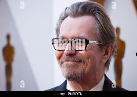 Gary Oldman, Oscar® candidato per il migliore attore in un ruolo principale, arriva al novantesimo Oscar® al Dolby® Theatre in Hollywood, CA domenica 4 marzo 2018. Riferimento al file # 33546 296PLX per solo uso editoriale - Tutti i diritti riservati Foto Stock