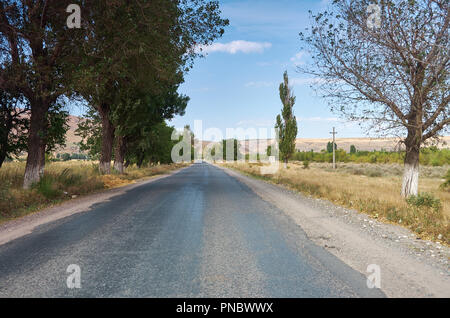 Periferia di Bishkek, Kirghizistan Foto Stock