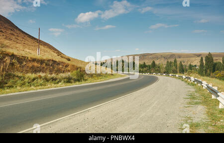 Periferia di Bishkek, Kirghizistan Foto Stock