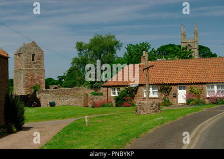 Stenton Village, East Lothian, Scozia Foto Stock