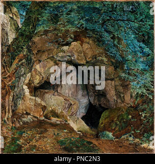 Il Dragon's Den. Data/Periodo: 1854. La pittura. Olio su tela. Altezza: 401 mm (15.78 in); larghezza: 401 mm (15.78 in). Autore: James Campbell. Foto Stock