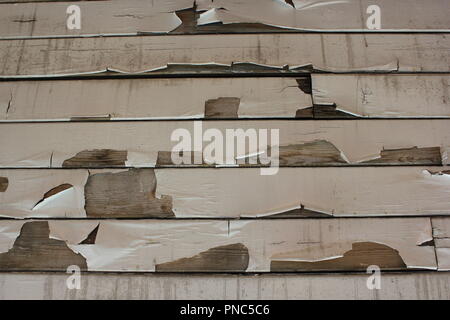 Affitti di proprietà commerciale in totale disriparazione. Foto Stock