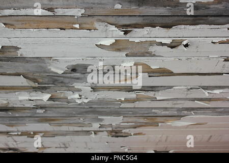 Affitti di proprietà commerciale in totale disriparazione. Foto Stock