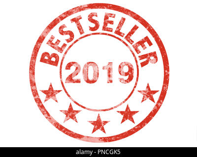 Etichetta per il best-seller 2019 Foto Stock