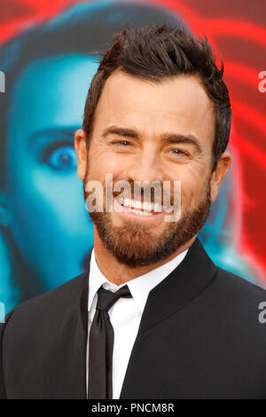 Justin Theroux alla premiere di Lionsgate 'La spia che mi oggetto di dumping" tenutasi presso il villaggio di Fox Theatre di Westwood, CA, 25 luglio 2018. Foto di Giuseppe Martinez / PictureLux Foto Stock