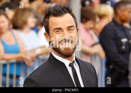 Justin Theroux alla premiere di Lionsgate 'La spia che mi oggetto di dumping" tenutasi presso il villaggio di Fox Theatre di Westwood, CA, 25 luglio 2018. Foto di Giuseppe Martinez / PictureLux Foto Stock