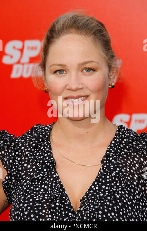 Erika Christensen a Premiere di Lionsgate 'La spia che mi oggetto di dumping" tenutasi presso il villaggio di Fox Theatre di Westwood, CA, 25 luglio 2018. Foto di Giuseppe Martinez / PictureLux Foto Stock