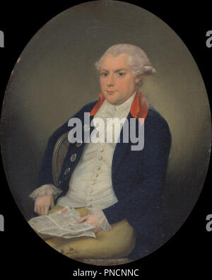 William Wheatley. Data/Periodo: 1786. La pittura. Olio su tela. Altezza: 368 mm (14,48 in); larghezza: 292 mm (11.49 in). Autore: Francis Alleyne. Foto Stock