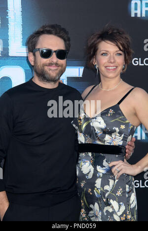 Charlie giorno, Mary Elizabeth Ellis 05/19/2018 Los Angeles prima dell 'Hotel Artemis" tenutasi presso il Regency Bruin Theatre di Los Angeles, CA Foto di Izumi Hasegawa / HNW / PictureLux Foto Stock
