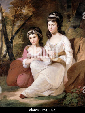 Eliza e Maria Davidson. Data/Periodo: ca. 1784. La pittura. Olio su tela. Altezza: 127 cm (50 in); larghezza: 101,9 cm (40,1 in). Autore: Tilly bollitore. Foto Stock