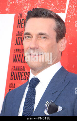 Jon Hamm 06/07/2018 'Tag' Premiere Mondiale tenutosi presso il Regency Village Theatre di Westwood, CA Foto di Kazuki Hirata HNW // PictureLux Foto Stock