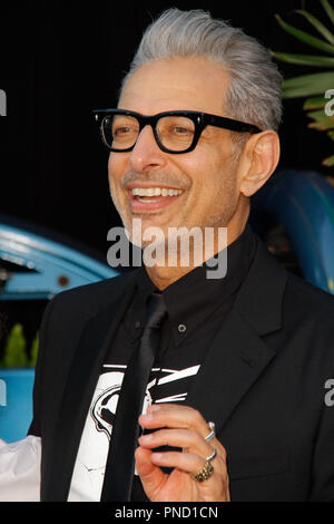 Jeff Goldblum alla premiere di Universal Pictures" "mondo giurassico: caduto Regno" tenutasi presso il Walt Disney Concert Hall di Los Angeles, CA, 12 giugno 2018. Foto di Giuseppe Martinez / PictureLux Foto Stock