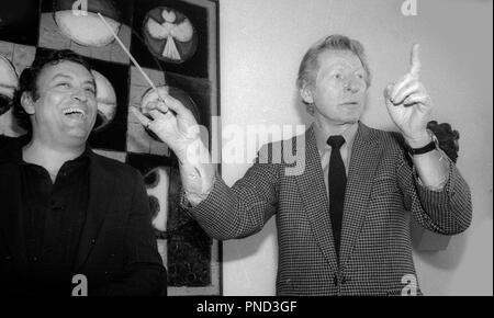 La direzione di Zubin Mehta Danny Kaye 1978 Foto di Scull/il PHOTOlink/MediaPunch Foto Stock