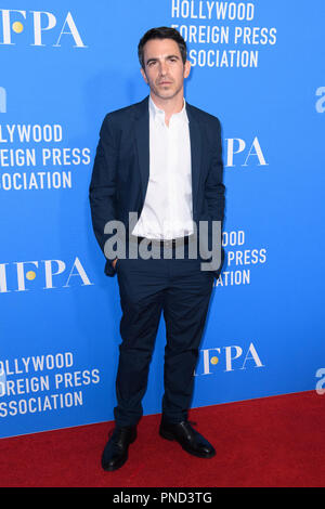 Beverly Hills, CA. Agosto 9, 2018 Hollywood Foreign Press Association presenta sussidi annuali banchetto giovedì notte da il Beverly Hilton. La HFPA presenterà più di $3,25 milioni di euro in donazioni per non-profit-intrattenimento relative organizzazioni e programmi di borse di studio. Nella foto: Chris Messina Foto Stock
