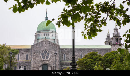 La magnifica Cattedrale di Galway nella città di Galway, Repubblica di Irlanda. Foto Stock