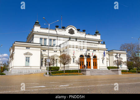 L'Assemblea nazionale della Repubblica di Bulgaria a Sofia, Bulgaria. Foto Stock