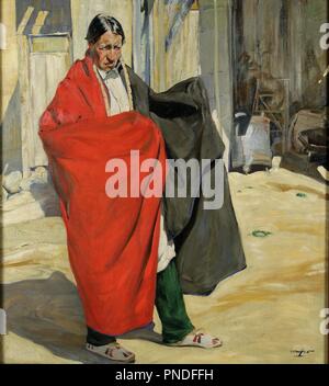 Jim. Data/Periodo: 1918. La pittura. Olio su tela. 40,1 × 36,2 (101,9 × 92 cm). Autore: Walter Ufer. Foto Stock