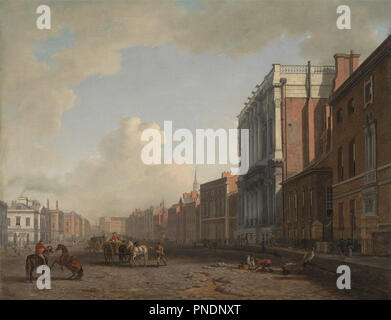 Whitehall. Data/Periodo: ca. 1775. La pittura. Olio su tela. Altezza: 711 mm (27.99 in); larghezza: 911 mm (35,86 in). Author: William Marlow. Foto Stock