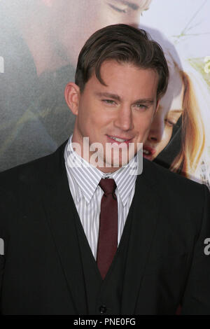 Channing Tatum a gemme dello schermo prima mondiale di "Caro John'. Gli arrivi presso il Graumans Chinese Theatre a Hollywood, CA. Febbraio 1, 2010. Foto: Richard Chavez / PictureLux Riferimento File # TatumC6 020110PLX per solo uso editoriale - Tutti i diritti riservati Foto Stock