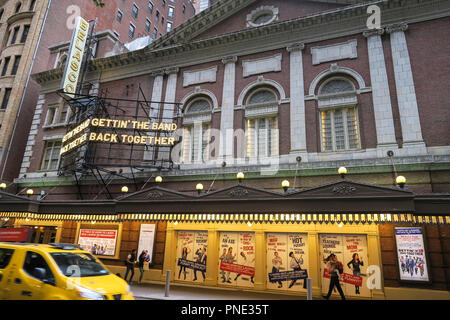 "Gettin 'la band torna insieme", Belasco Theatre, NYC, STATI UNITI D'AMERICA Foto Stock