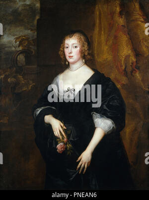 Lady Dacre. Data/Periodo: ca. 1633. La pittura. Olio su tela. Altezza: 1,701.80 mm (67 in); larghezza: 1,289.05 mm (50.75 in). Autore: Van Dyck, Anthony. ANTHONIS Van Dyck. Foto Stock