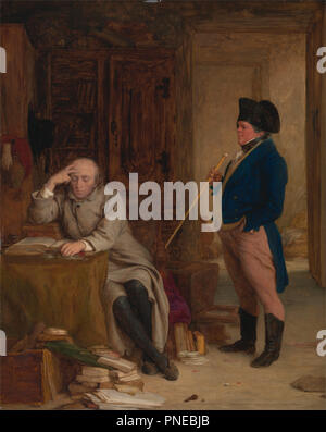 Carghill e del Touchwood. Data/Periodo: 1831. La pittura. Olio su pannello. Altezza: 514 mm (20.23 in); larghezza: 419 mm (16.49 in). Author: William Mulready. Foto Stock