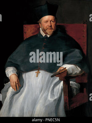 Il vescovo Jan van Malderen. Data/Periodo: 1628 - 1631. La pittura. Olio su tavola. Altezza: 1250 mm (49.21 in); larghezza: 970 mm (38.18 in). Autore: Van Dyck, Anthony. ANTHONIS Van Dyck. Foto Stock