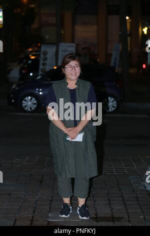 Seul in Corea. 02Sep, 2018. Ji cantato, Han Ji-min ecc. hanno partecipato alla festa finale di 'è moglie' a Seul, in Corea su xx Settembre 2018.(Cina e Corea diritti) Credito: TopPhoto/Alamy Live News Foto Stock