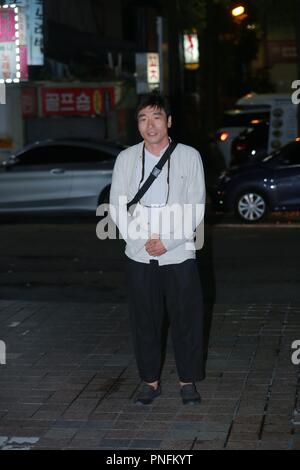 Seul in Corea. 02Sep, 2018. Ji cantato, Han Ji-min ecc. hanno partecipato alla festa finale di 'è moglie' a Seul, in Corea su xx Settembre 2018.(Cina e Corea diritti) Credito: TopPhoto/Alamy Live News Foto Stock