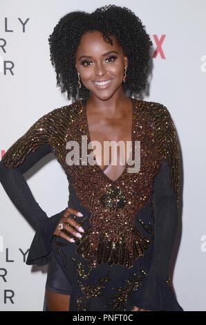 Los Angeles, Ca, Stati Uniti d'America. Xx Settembre, 2018. Antonietta Robertson in Nappily mai dopo Screening speciale presso l'Harmony Gold Theatre di Los Angeles, la California il 20 settembre 2018. Credito: David Edwards/media/punzone Alamy Live News Foto Stock