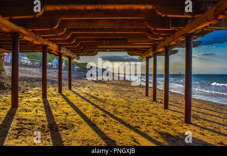 Saltburn e Saltburn scogliere Foto Stock