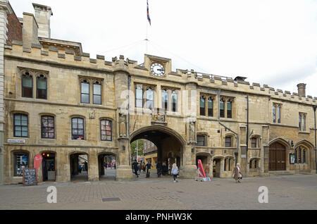 L'arco di pietra, Lincoln, Inghilterra Foto Stock