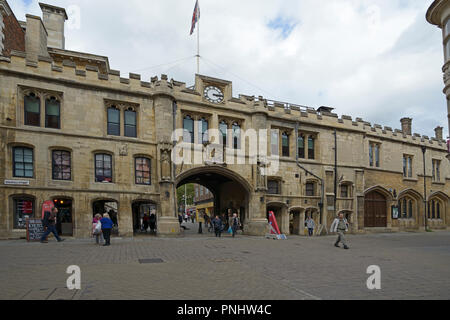 L'arco di pietra, Lincoln, Inghilterra Foto Stock