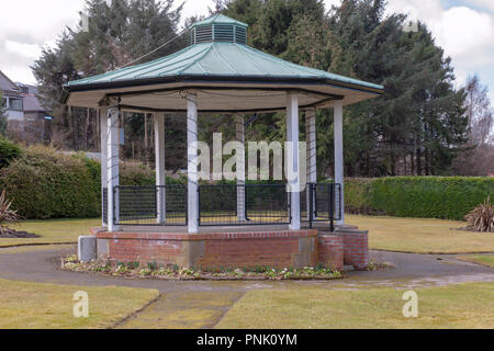 Bandstand a Keith, murene, Scotland, Regno Unito Foto Stock