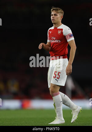 Emile Smith Rowe di Arsenal - Arsenal v Vorskla Poltava, UEFA Europa League - Gruppo e Emirates Stadium, Londra (Holloway) - xx Settembre 2018 Foto Stock