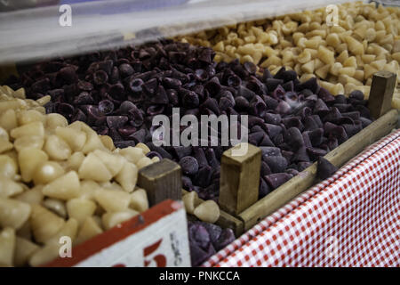 Nasi tipici di Gand, dolce tipico dettaglio del Belgio Foto Stock