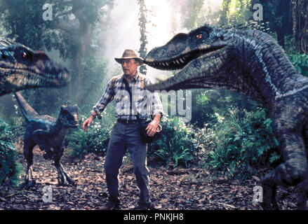 Pellicola originale titolo: JURASSIC PARK III. Titolo inglese: JURASSIC PARK III. Anno: 2001. Direttore: Joe Johnston. Stelle: Sam Neill. Credito: Universal Studios / Album Foto Stock