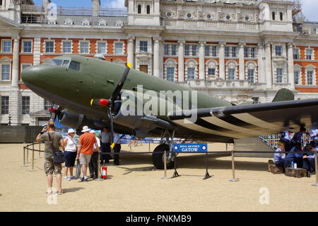 RAF 100 mostra Horseguards Parade Terreno Foto Stock