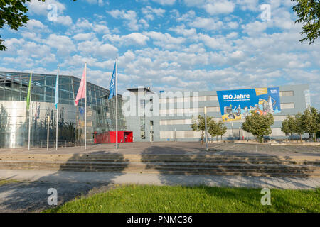 Facoltà di Matematica e Informatica presso il Campus di ricerca, Campus Garching, Università Tecnica di Monaco di Baviera Foto Stock