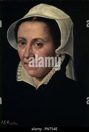 DESCONOCIDA - siglo XVI - OLEO/TABLA - 32 x 23 cm - NP 1959 - ESCUELA FLAMENCA. Autore: anonimo flamenco. Posizione: Il MUSEO DEL PRADO-PINTURA. MADRID. Spagna. Foto Stock