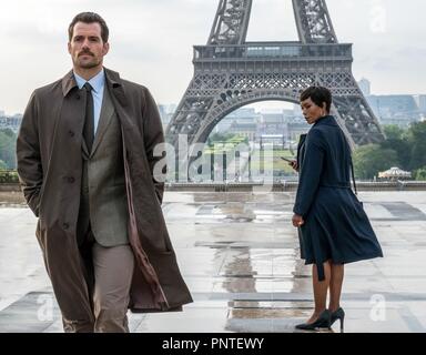 Pellicola originale titolo: Missione: IMPOSSIBILE-Fallout. Titolo inglese: Missione: IMPOSSIBILE-Fallout. Anno: 2018. Direttore: CHRISTOPHER MCQUARRIE. Stelle: Angela Bassett; HENRY CAVILL. Credito: Paramount Pictures / Album Foto Stock