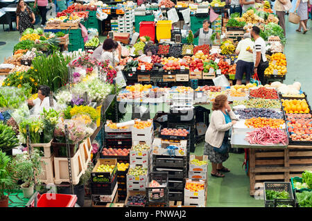 Cascais Village Market Square Foto Stock