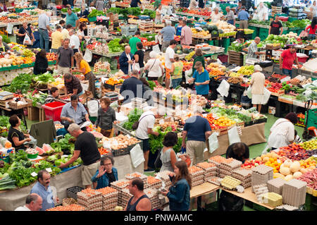 Cascais Village Market Square Foto Stock