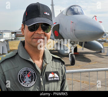 PAC JF-17 Thunder, CAC FC-1 Xiaolong (feroce Dragon) aereo da combattimento a reazione del Pakistan Aeronautical Complex (PAC) e della Chengdu Aircraft Corporation Foto Stock