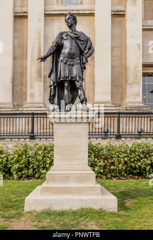 Londra. Settembre 2018. Una vista in Trafalgar Square a Londra Foto Stock