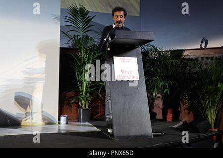 Serpentina gallerie maratona di lavoro 2018 Foto Stock