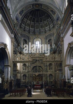 INTERIOR DE LA SACRA Capilla del Salvador - SIGLO XVI. Posizione: Capilla del Salvador. A UBEDA. JAEN. Spagna. Foto Stock