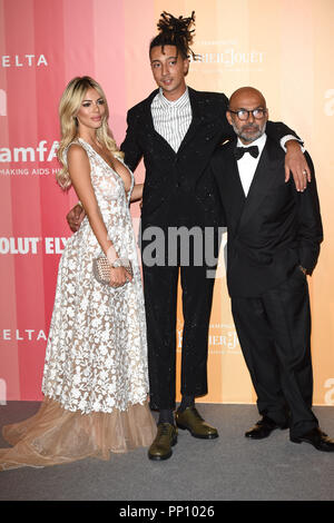 Milano, Italia. 23 Sep, 2018. Red Carpet - Ghali Credit: Indipendente Agenzia fotografica/Alamy Live News Foto Stock