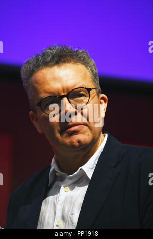 Liverpool, Regno Unito. 23 Sep, 2018. Tom Watson vice leader del partito laburista, Labour Party Conference Liverpool 2018 Credit: Della Batchelor/Alamy Live News Foto Stock
