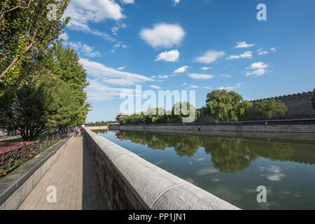 La città proibita in una giornata di sole Foto Stock